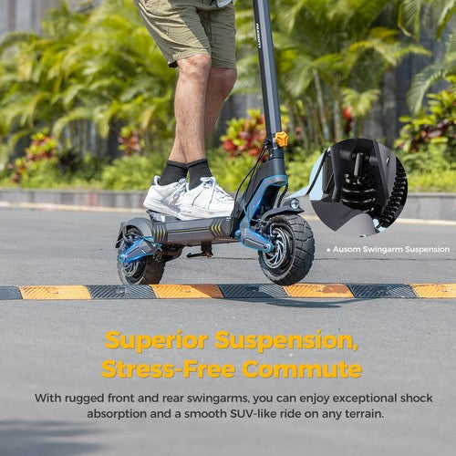 Trottinette électrique Ausom L2, moteur 2 x 800 W, 48 V, 15,6 Ah