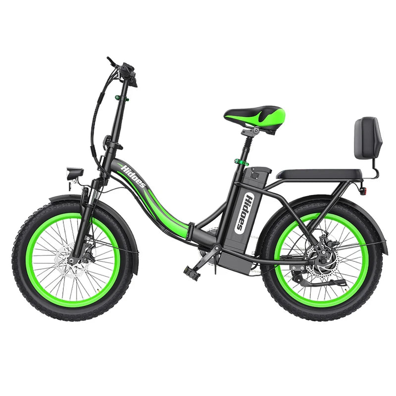 Vélo électrique Hidoes C1 avec siège arrière et moteur 750 W