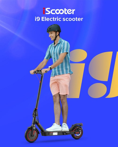 Trottinette électrique pliable iScooter i9, pneus de 8,5 pouces, 350 W
