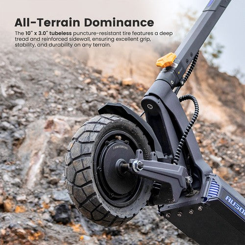Trottinette électrique Ausom DT2 Pro, moteur 2 x 1 100 W, 52 V 23,4 Ah