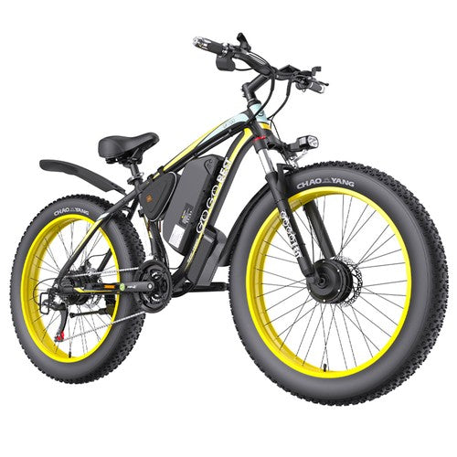Vélo électrique GOGOBEST GF700, double moteur 2 x 500 W, 48 V, 18,2 Ah