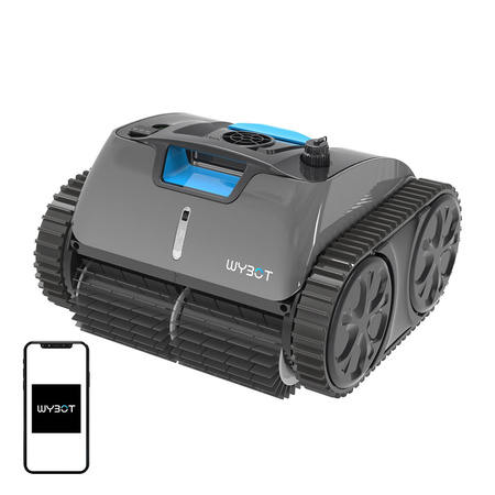 Robot nettoyeur de piscine sans fil Wybot C1 Pro