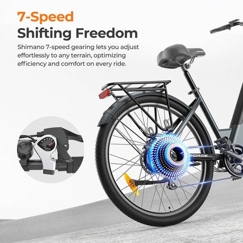 Vélo électrique Foride Roamer 1, moteur 250 W, 36 V, 13 Ah