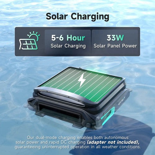 Écumoire de piscine robotisée à énergie solaire WYBOT F1