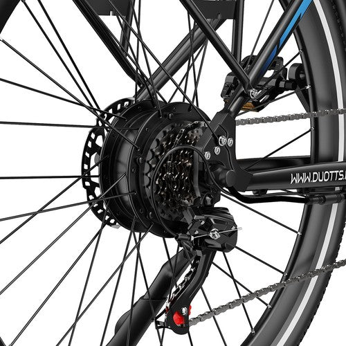 Vélo électrique DUOTTS C29 Max, moteur 250 W, 48 V, 18 Ah