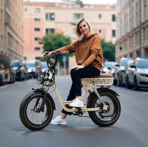 Vélo électrique Onesport W77, moteur 500 W, 48 V, 18 Ah