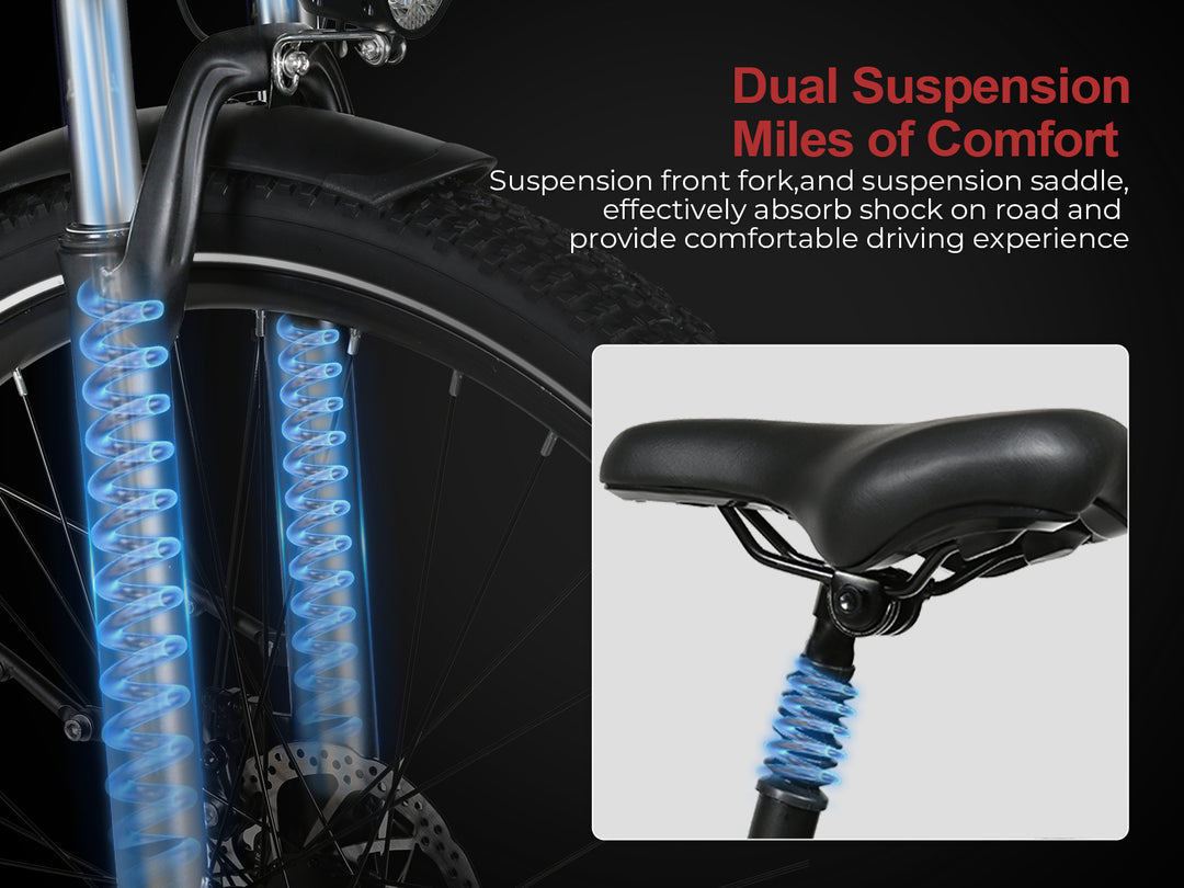 Vélo électrique urbain SAMEBIKE RS-A01 Pro-T