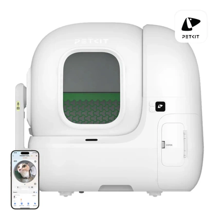 Bac à litière intelligent autonettoyant pour chat PetKit Purobot MAX PRO avec caméra AI