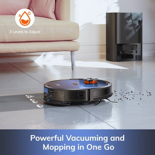 Aspirateur robot ILIFE T10s, aspirateur 2 en 1