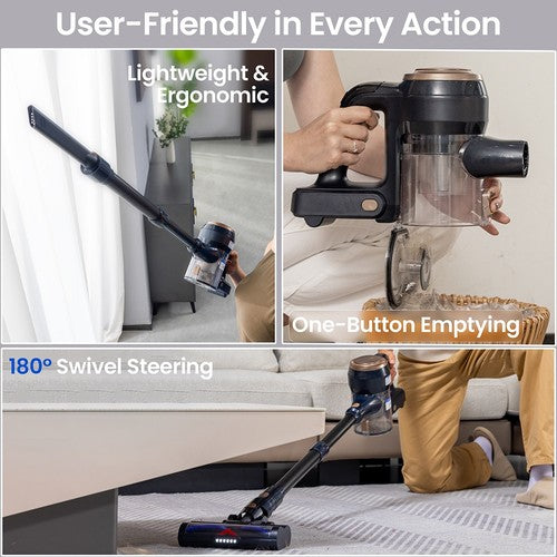 Aspirateur sans fil Proscenic P11 Lite, max. 28 kPa