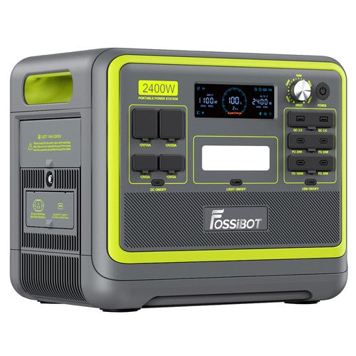 Centrale électrique portable FOSSiBOT F2400, batterie LiFePO4 2048 Wh, générateur solaire de 2400 W