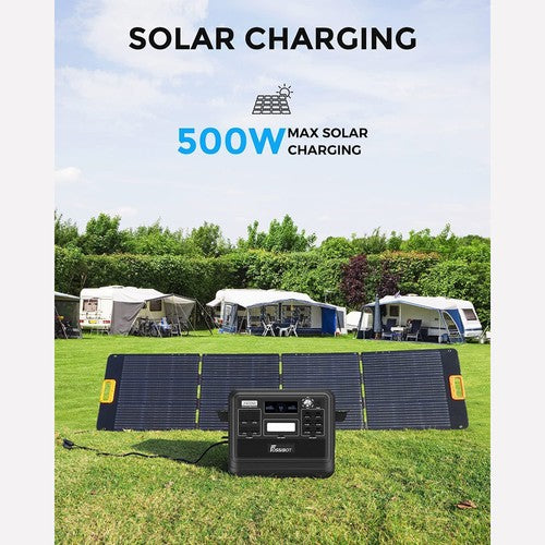 Centrale électrique portable FOSSiBOT F2400, batterie LiFePO4 2048 Wh, générateur solaire de 2400 W
