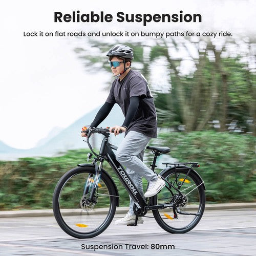 Vélo électrique Touroll J1 27,5 pouces avec moteur 250 W