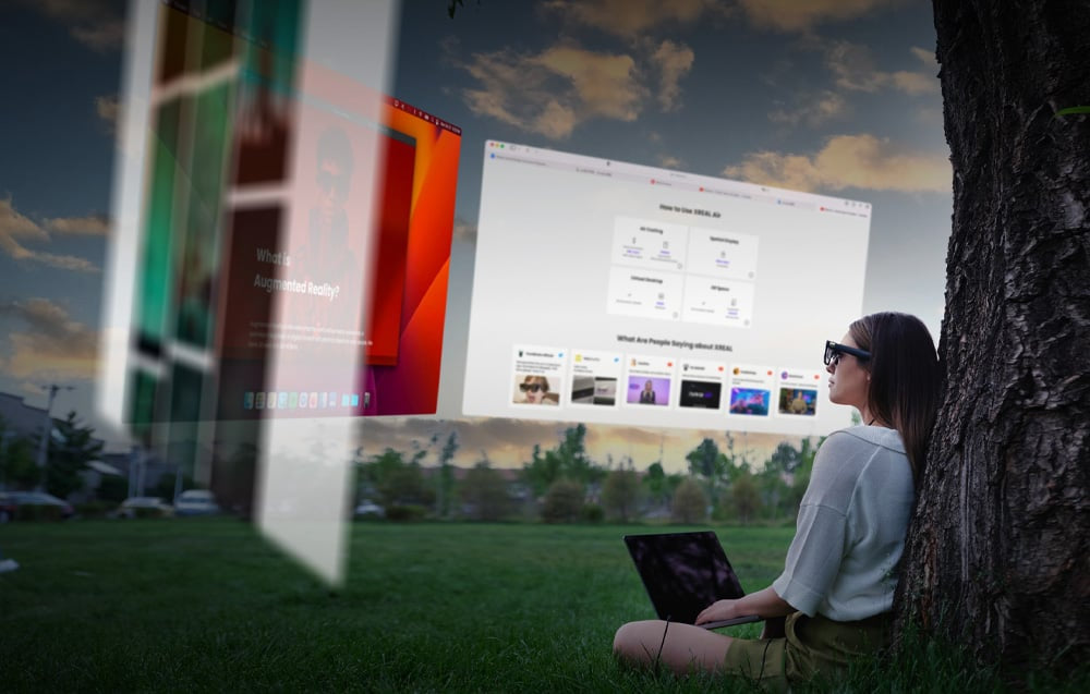 Lunettes de réalité augmentée XREAL Air 2