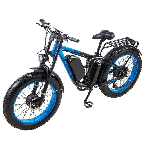 Vélo électrique ORZELEBIKE K17, moteur 1000 W x 2, 48 V 25 Ah