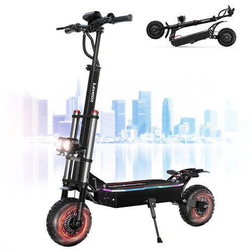 Trottinette électrique FENGQS GT8 PRO, moteur 2800 W x 2, 67,2 V 38 Ah