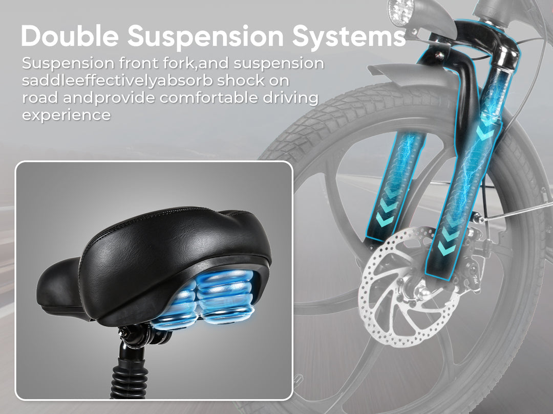 Vélo électrique pliant Samebike 20LVXD30