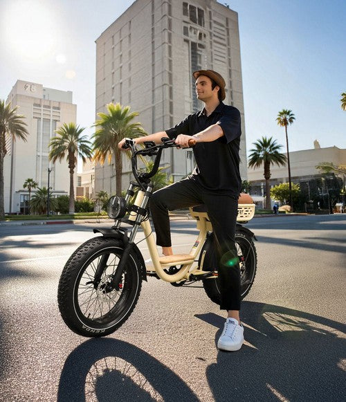 Vélo électrique Onesport W77, moteur 500 W, 48 V, 18 Ah