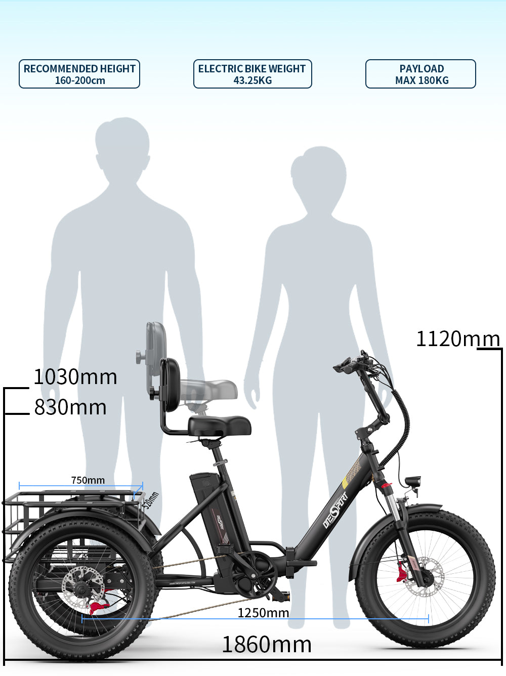 Vélo électrique Onesport OT30 Pro