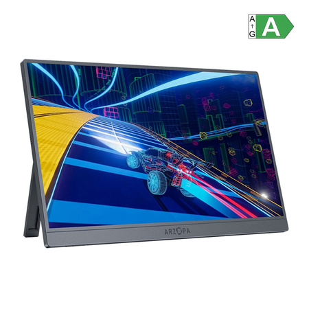 Moniteur portable Arzopa Z1FC gris argenté 16,1 pouces