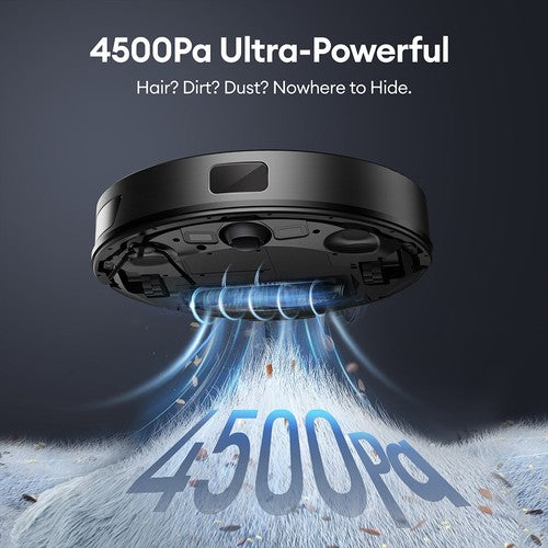 Aspirateur robot Ultenic T10 Lite avec navigation LiDAR, 4 500 Pa