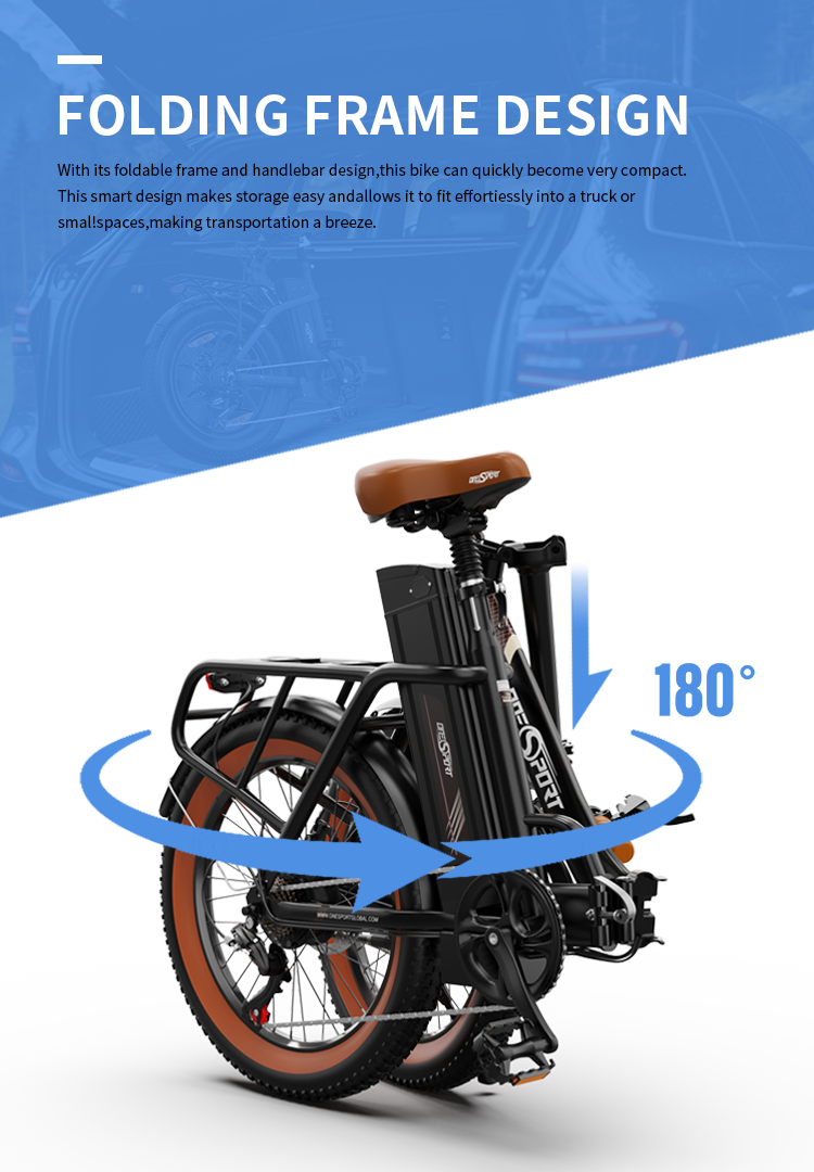 Vélo électrique OneSport OT16-2 17Ah