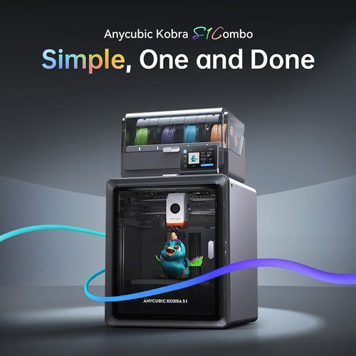 Imprimante 3D Anycubic Kobra S1 Combo