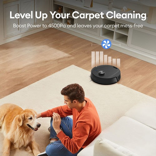 Aspirateur robot Ultenic T10 Lite avec navigation LiDAR, 4 500 Pa