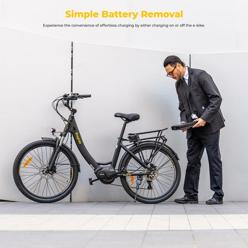 Vélo électrique Eleglide C2, moteur central 250 W, 36 V, 13 Ah