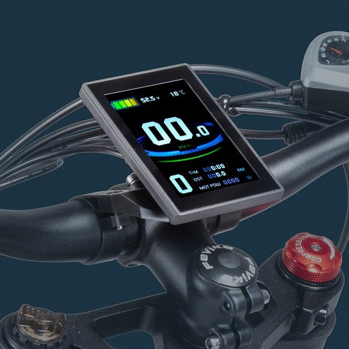 Vélo électrique ORZELEBIKE K17, moteur 1000 W x 2, 48 V 25 Ah