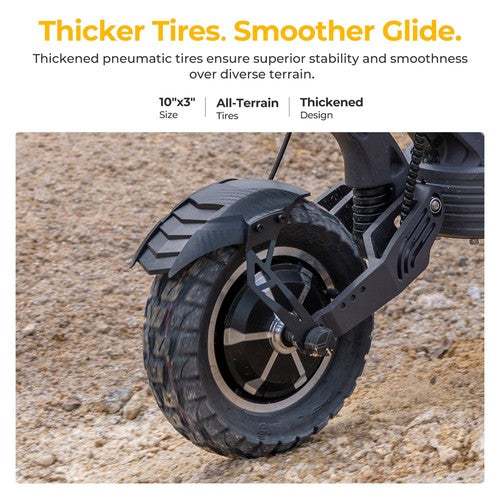 Trottinette électrique Ausom SR1, moteur 2 x 1 000 W, 52 V, 20,8 Ah