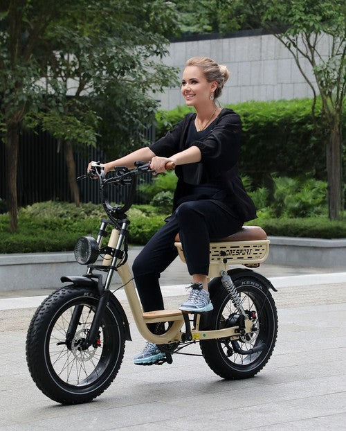 Vélo électrique Onesport W77, moteur 500 W, 48 V, 18 Ah