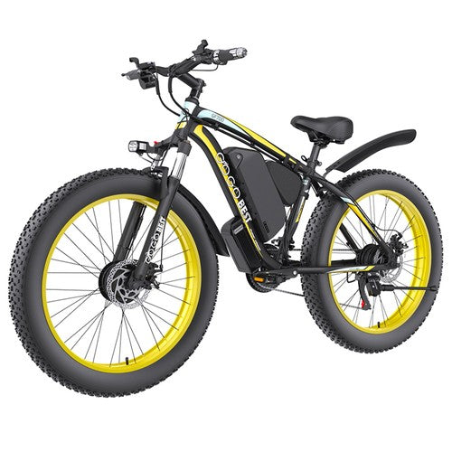 Vélo électrique GOGOBEST GF700, double moteur 2 x 500 W, 48 V, 18,2 Ah