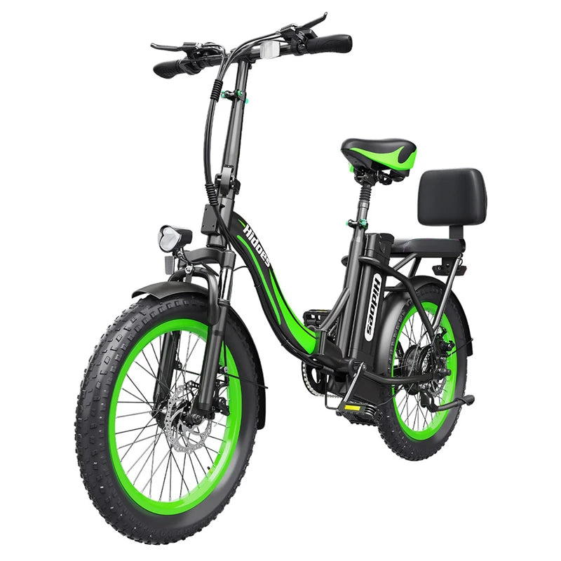 Vélo électrique Hidoes C1 avec siège arrière et moteur 750 W