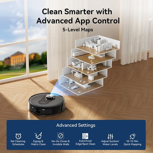 Aspirateur robot et balai combinés Proscenic Q8 4200 Pa