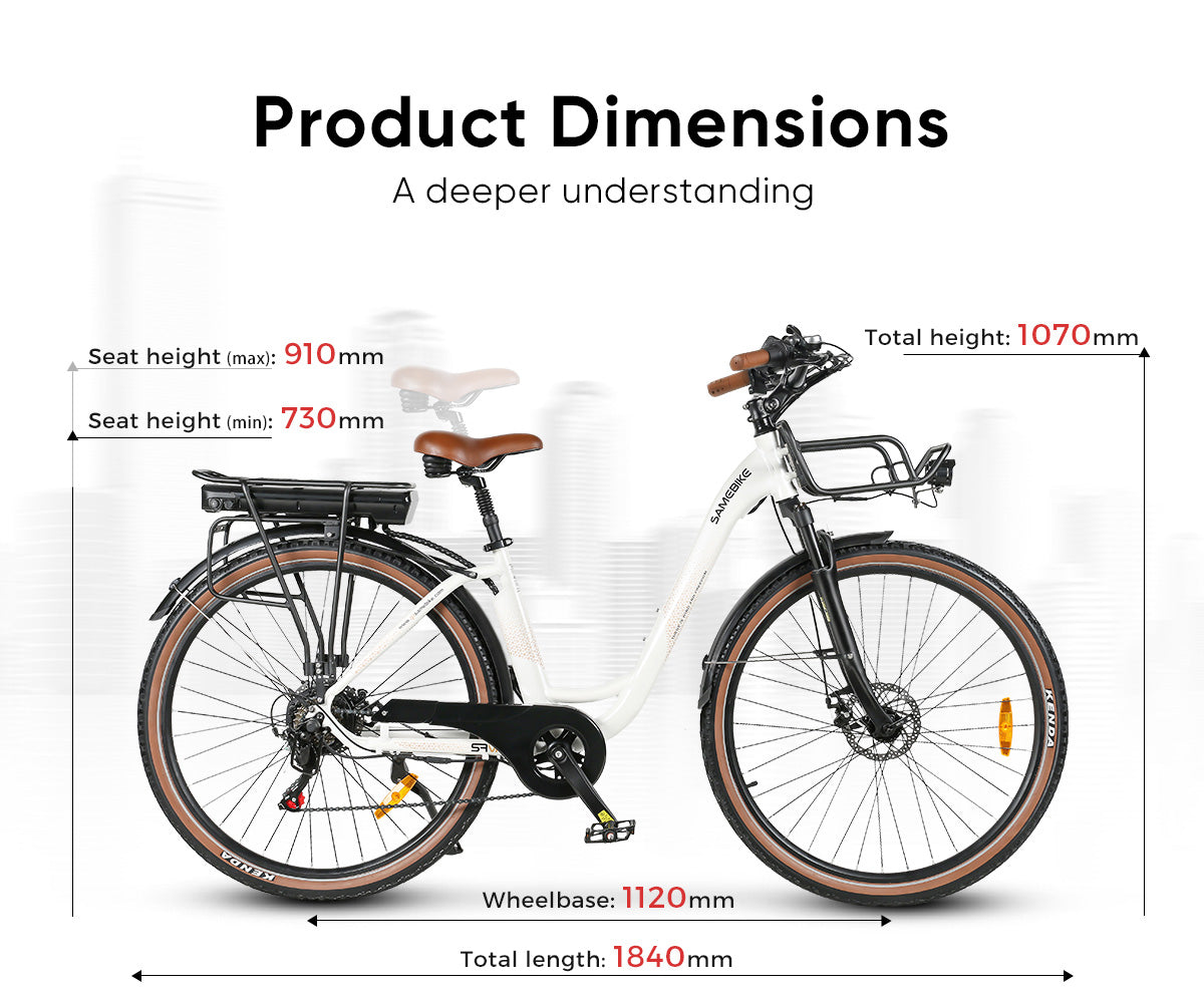 Vélo électrique SAMEBIKE RS-A07 500W