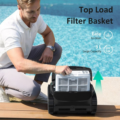 Aspirateur robot de piscine sans fil WYBOT C2 Vision