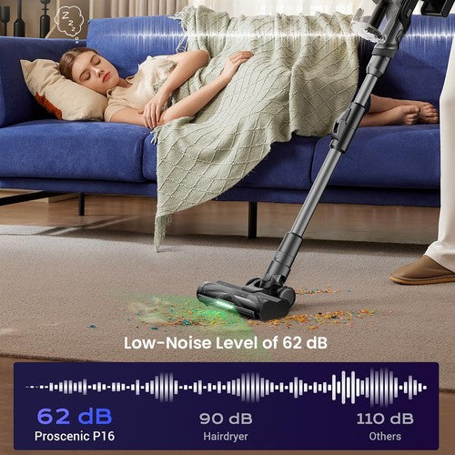 Aspirateur sans fil Proscenic P16 550 W/50 kPa