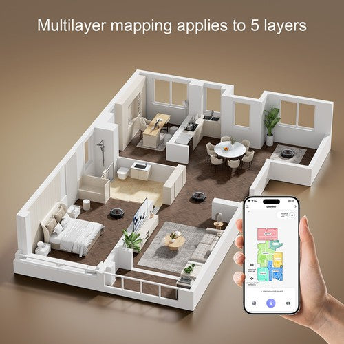 Aspirateur robot Teendow D10S avec navigation intelligente LDS