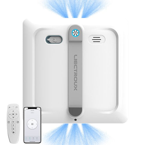 Robot lave-vitres Liectroux S9, double brosse rotative