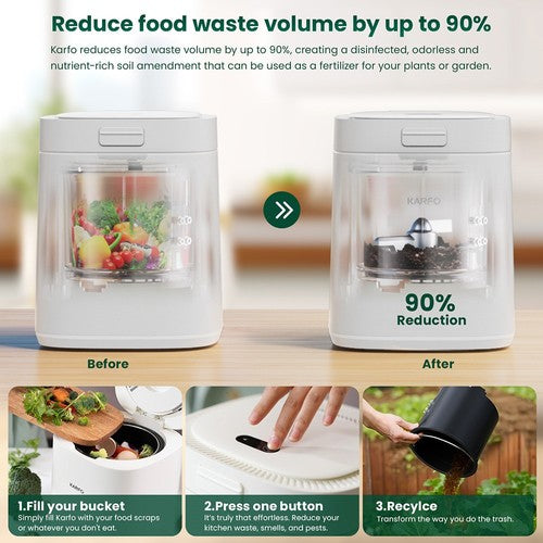 Composteur électrique de cuisine Karfo UF006-EC