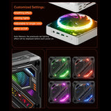 Mini PC AOOSTAR GOD88, AMD Ryzen 7 8845HS 8 cœurs, 5,1 GHz max., 32 Go de RAM DDR5, SSD 1 To