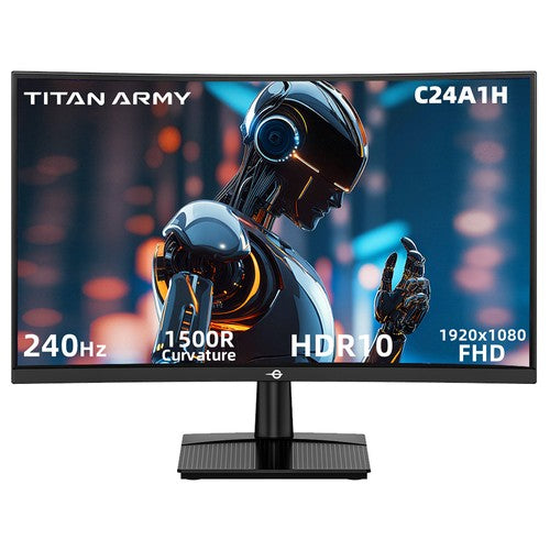 Moniteur de jeu TITAN ARMY C24A1H 23,6 pouces 240 Hz