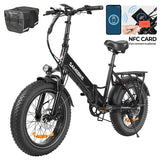Vélo électrique pliant SAMEBIKE LOTDM200-II-FT750W