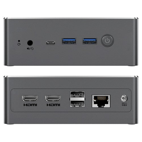 Mini PC BMAX B4 Turbo, Intel Twin Lake N150 4 cœurs, 3,6 GHz max., 16 Go de RAM, SSD 1 To