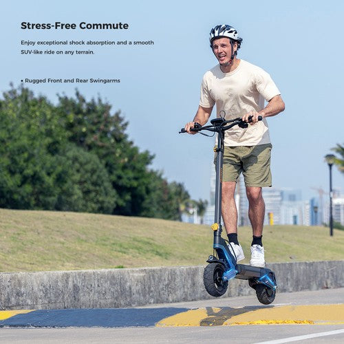 Trottinette électrique Ausom L2, moteur 800 W, 48 V, 15,6 Ah