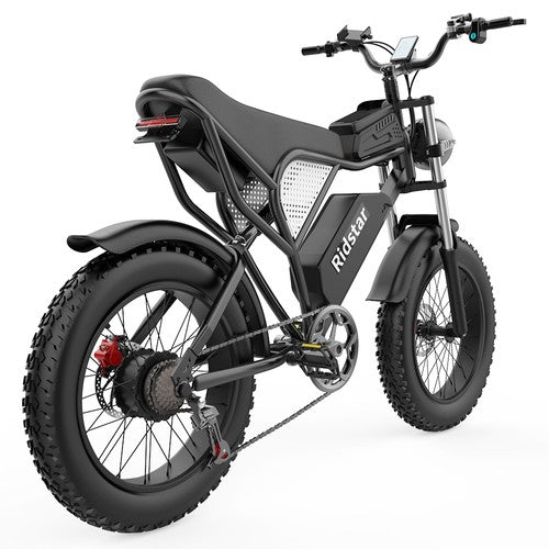 Vélo électrique Ridstar Q20, moteur 1000 W, 48 V, batterie 20 Ah