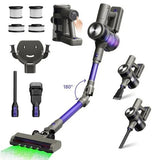 Aspirateur sans fil MOOSOO YG-618-B, flexible à 180°