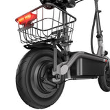 Trottinette électrique iScooter F2 500 W avec siège et panier arrière