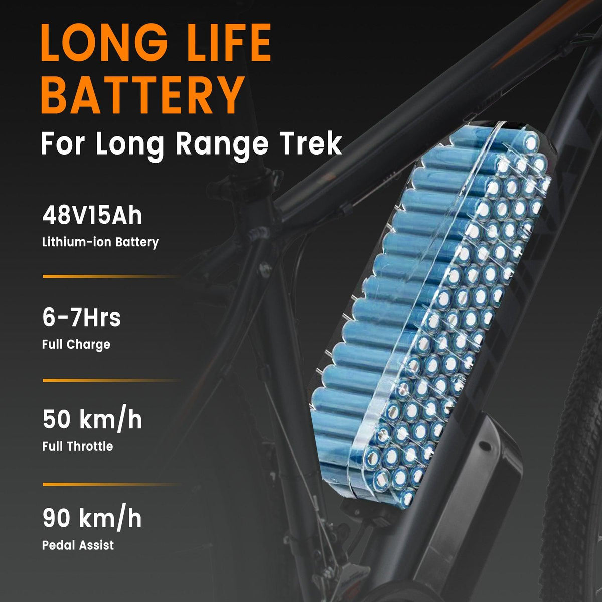 VTT électrique GUNAI GN29 750 W 29 pouces
